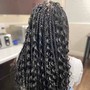 MEDIUM Goddess Braids