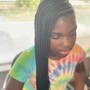 Peek-a- boo   braids add on