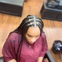 Bohemian knotless braids