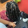 Kids retwist and style