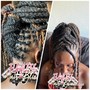 Medium knotless Braids