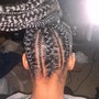 8-12 Feed In Braids