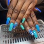 XL Acrylic Nails