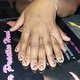 Short Acrylic Nails