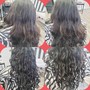 BAM Crimped Wave On Lace Wigs