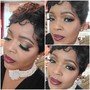 Bride Airbrush Glam Wedding Makeup