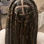 Large knotless Box Braids