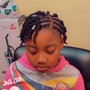 Kids Medium box braids (up to 10yrs old)