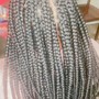 Medium Box Braids