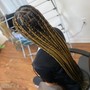 Small Goddess/Boho Knotless Braids