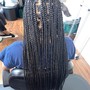 Small Goddess/Boho Knotless Braids