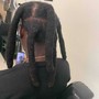 Half head Comb twist