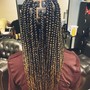 Medium Knotless Braids (8 rows) read description