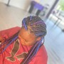 Medium Midback Box Braids