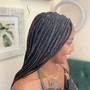 Small Goddess/Boho Knotless Braids