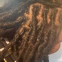 Retwist (50 locs or less/ Above shoulder)