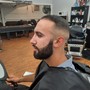 Men's cut with face trim