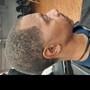 Men's cut (head only w/o face)