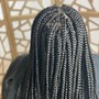 2-6 Feed-In Cornrow Braids