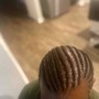 Men cornrows/freestyle braiding