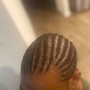 Men cornrows/freestyle braiding