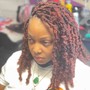 Butterfly locs ( short)