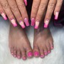 Acrylic toes