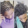 Traditional Retwist + Barrel Twist Style