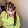 Large lemonade braids