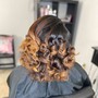 Natural Hair Blowdry and Trim