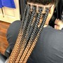 Medium Box Braids