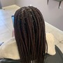 Tribal braids waist length