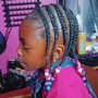 Kid's Box Braids Touch Up