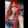 Glueless closure wig (handmade)