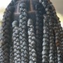 Cornrow/ wig braid down