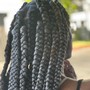 Cornrow/ wig braid down