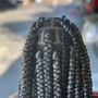 Cornrow/ wig braid down