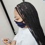 Regular size Senegalese Twist waist length