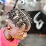 $30 DEPOSIT REQUIRED - Kids Feed In Braids (2 Braids)