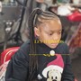 $30 DEPOSIT REQUIRED - Kids Feed In Braids (2 Braids)