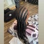 Feeder braids (6-8 braids and under)