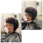 Man Weave Maintenance w/o Barber Cut