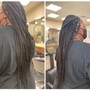 Basic wig braid-down Cornrows