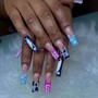 Colored Acrylic Basic Fullset