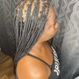 Large knotless braids (contact before booking)