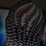 Feed in stitch braids