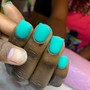 Pedicure - French Tip w Regular Polish