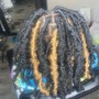 Half Head Loc Retwist/style