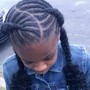 Kids  braid styles no weave