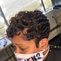 Texturizer and Cut (short, natural hair only)